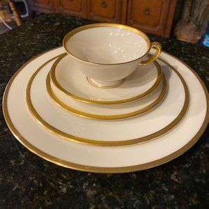 Lenox Ivory Bone China, Tuxedo Pattern (retired)